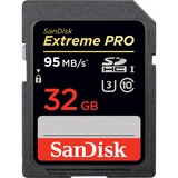 SanDisk eXtremePro 32 GB SDHC, Speicherkarte UHS-I U3, Class 10