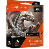Seagate FireCuda 520 2 TB, SSD PCIe 4.0 x4, NVMe 1.3, M.2 2280