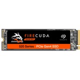 Seagate FireCuda 520 500 GB, SSD PCIe 4.0 x4, NVMe 1.3, M.2 2280