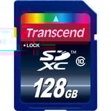 Transcend 128 GB SDXC, Speicherkarte Class 10