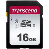 Transcend 300S 16 GB, Speicherkarte schwarz, UHS-I U3, Class 10