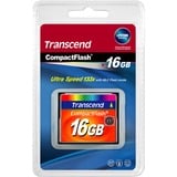Transcend CompactFlash 133 16 GB, Speicherkarte schwarz, UDMA 4
