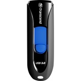 Transcend JetFlash 790K 128 GB, USB-Stick schwarz/blau, USB-A 3.2 Gen 1