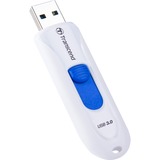 Transcend JetFlash 790W 32 GB, USB-Stick weiß/blau, USB-A 3.2 Gen 1