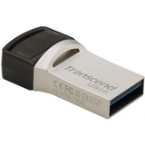Transcend JetFlash 890 128 GB, USB-Stick silber