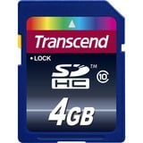 Transcend Secure Digital SDHC Card 4 GB, Speicherkarte Class 10