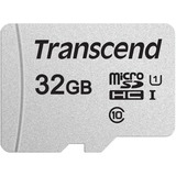 Transcend microSDHC Card 32 GB, Speicherkarte silber, UHS-I U1, Class 10