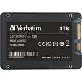 Verbatim Vi550 1 TB, SSD schwarz, SATA 6 Gb/s, 2,5"