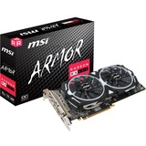 MSI Radeon RX 580 ARMOR 8G OC, Grafikkarte 2x HDMI, 2x DisplayPort, DVI-D