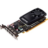 PNY NVIDIA Quadro P1000 V2 DVI, Grafikkarte 4x miniDisplayPort