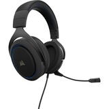 Corsair HS50 Pro, Gaming-Headset schwarz/blau