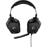 Logitech G432 Gaming Headset, Gaming-Headset schwarz/blau