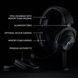Logitech Gaming G PRO X LIGHTSPEED, Gaming-Headset schwarz