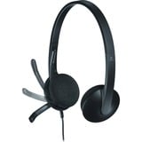 Logitech Stereo Headset H340 schwarz, Retail