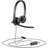 Logitech USB Stereo Headset H570e schwarz