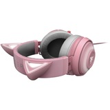 Razer Kraken Kitty Edition, Gaming-Headset rosa, USB-A