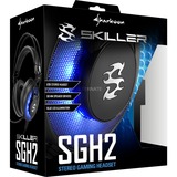 Sharkoon SKILLER SGH2, Gaming-Headset schwarz, USB Headset
