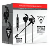Turtle Beach Battle Buds, Gaming-Headset schwarz, Klinke, Mikorofon