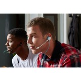Turtle Beach Battle Buds, Gaming-Headset weiß/türkis, Klinke, MIkorofon