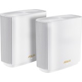 ASUS ZenWiFi AX (XT8) 2er Set, Router weiß, Set aus zwei Geräten