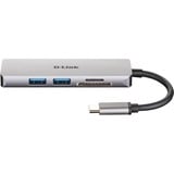 D-Link DUB-M530, USB-Hub silber