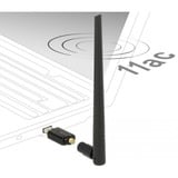 DeLOCK USB 3.0 Dualband WLAN Stick, Antenne schwarz, mit externer Antenne