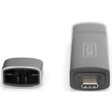 Digitus Dual Card Reader USB-C / USB 3.0, OTG, Kartenleser grau