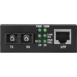 Digitus Fast Ethernet Medienkonverter RJ-45 auf SC-Duplex schwarz
