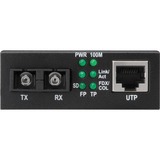 Digitus Fast Ethernet Medienkonverter, RJ-45/SC schwarz