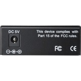 Digitus Fast Ethernet Medienkonverter, RJ-45/SC schwarz