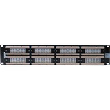 Digitus Patchpanel DN-91548U schwarz, 19", Cat.5e