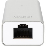 Digitus USB 3.0 3-Port Hub mit Gigabit LAN, USB-Hub weiß