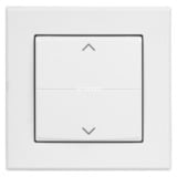 Homematic IP Smart Home Tasterwippe für Markenschalter Pfeile (HmIP-BRA) weiß