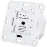 Homematic IP Smart Home Wandtaster für Markenschalter 2fach (HmIP-BRC2) weiß, 2-Kanal, Homematic IP