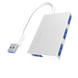 ICY BOX IB-Hub1402, USB-Hub silber