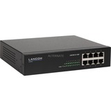 LANCOM GS-1108P, Switch schwarz