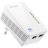 TP-Link TL-WPA4220, Powerline weiß, ein Adapter