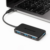 Transcend HUB2C, USB-Hub schwarz