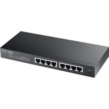 Zyxel GS1900-8, Switch schwarz, lüfterlos