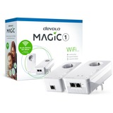 devolo Magic 1 WiFi 2-1-2 Starter Kit, Powerline zwei Adapter