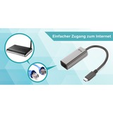 i-tec USB-C Metal Gigabit Ethernet Adapter, USB-Adapter grau