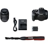 Canon EOS 4000D KIT (18-55 mm III), Digitalkamera schwarz, inkl. Canon-Objektiv