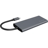 ICY BOX IB-DK4022-CPD, Dockingstation anthrazit, USB-C, HDMI, USB