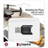 Kingston MobileLite Plus microSD, Kartenleser schwarz