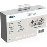 8BitDo SN30 Pro G Classic, Gamepad grau