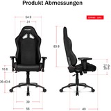 AKRacing Core SX, Gaming-Stuhl schwarz