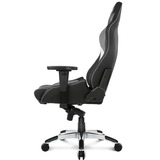 AKRacing Master PRO, Gaming-Stuhl schwarz/grau