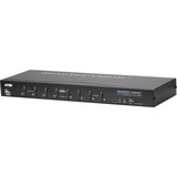 ATEN CS1768, KVM-Switch schwarz, 8-Port, DVI