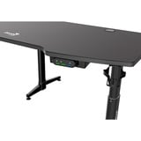 Aerocool ACD3 Gaming Desk, Gaming-Tisch schwarz