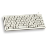 CHERRY Compact-Keyboard G84-4100, Tastatur beige, DE-Layout, Cherry Mechanisch